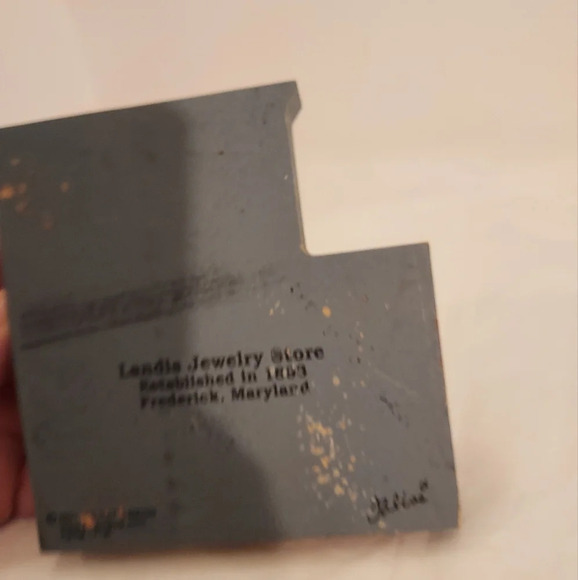 Vintage 2001 The Cat's Meow Landis Jewelry Store Building Shelf Sitter - Picture 6 of 10